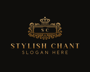 Stylish Royal Boutique logo design