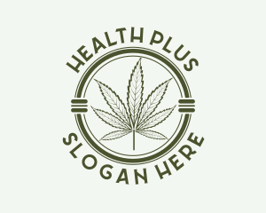 Herbal Cannabis Leaf Logo