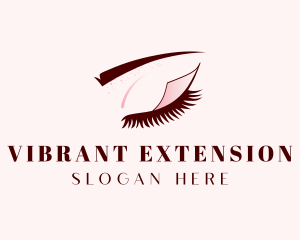 Beauty Eyelash Perm Salon logo design