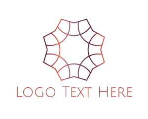 Gradient Tile Pattern logo design