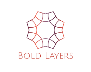 Gradient Tile Pattern logo design