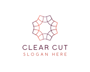 Gradient Tile Pattern logo design