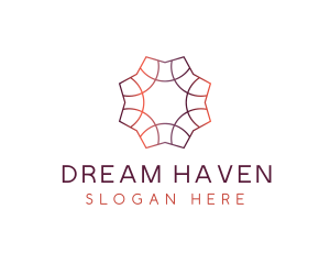 Gradient Tile Pattern logo design