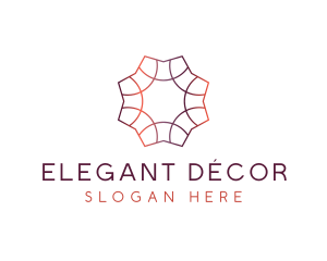 Gradient Tile Pattern logo design