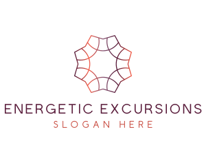 Gradient Tile Pattern logo design