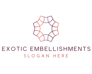 Gradient Tile Pattern logo design