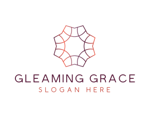 Gradient Tile Pattern logo design