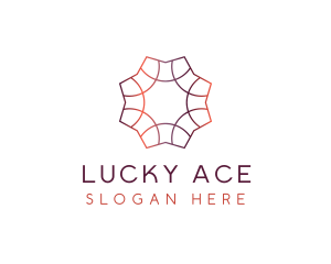 Gradient Tile Pattern logo design