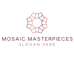 Gradient Tile Pattern logo design