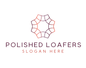 Gradient Tile Pattern logo design