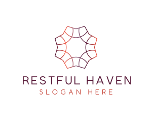 Gradient Tile Pattern logo design