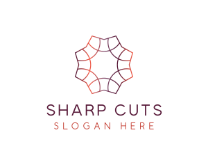 Gradient Tile Pattern logo design