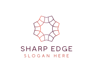 Gradient Tile Pattern logo design