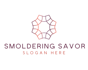 Gradient Tile Pattern logo design