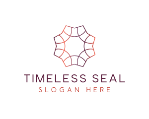 Gradient Tile Pattern logo design