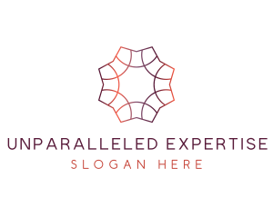 Gradient Tile Pattern logo design