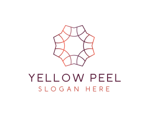 Gradient Tile Pattern logo design