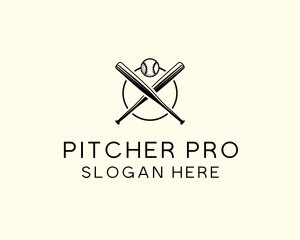 Baseball Bat Club logo design