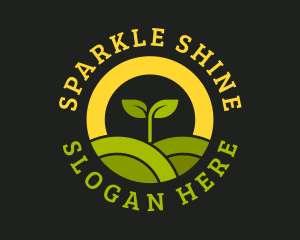 Leaf Sprout Farm Logo