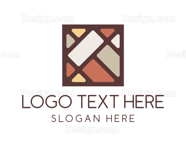 Colorful Square Tile Logo