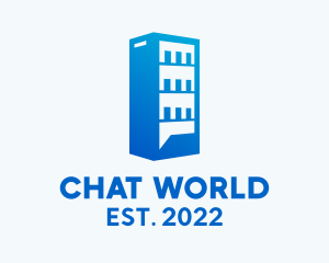 Chat Vending Machine Cooler  logo design