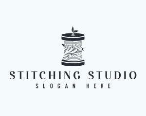 Butterfly Button Tailoring logo design