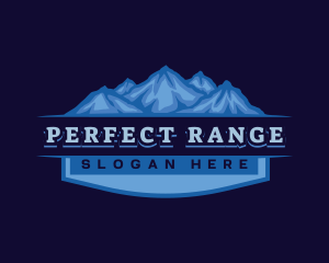 Iceberg Mountain Range logo design