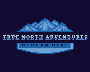 Iceberg Mountain Range logo design