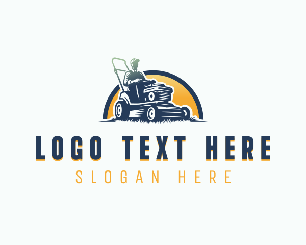 Mowing logo example 3