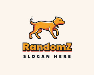 Orange Pet Dog Trainer logo
