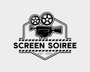 Film Movie Camera logo design