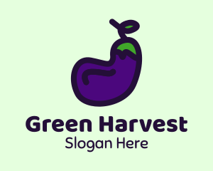 Vegetable Eggplant Farm  logo