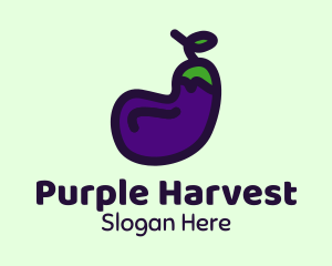 Vegetable Eggplant Farm  logo