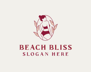 Bikini Body Beauty logo design