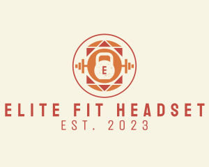 Kettlebell Fitness Gym logo design