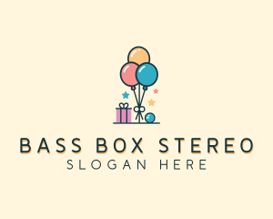 Party Balloon Box logo design