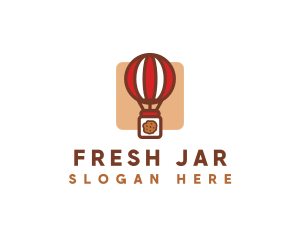 Balloon Cookie Jar logo design