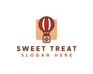 Balloon Cookie Jar logo design