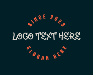 Streetwear Graffiti Business logo