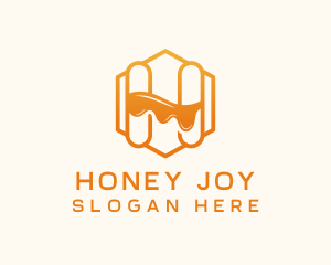 Natural Honey Letter H logo