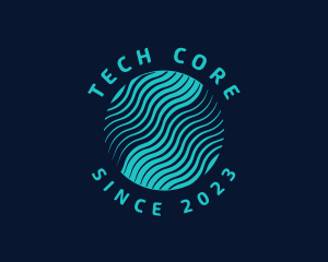 Digital Tech Wave logo design