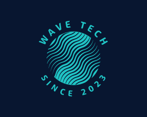 Digital Tech Wave logo design