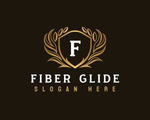 Elegant Crest Shield logo design