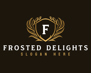 Elegant Crest Shield logo design