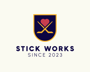 Hockey Team Banner logo design