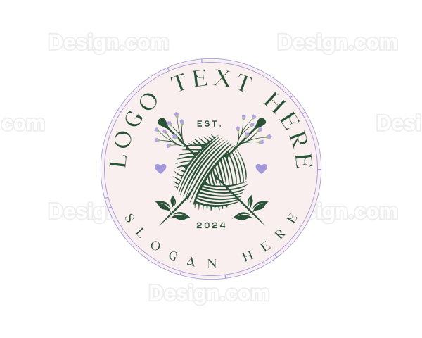 Crafter Knitting Yarn Logo