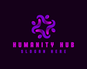 Human Society Association logo design