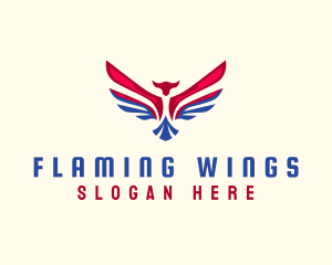 Veteran American Eagle logo design