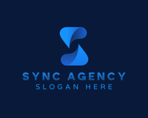 Creative Agency Letter S logo design