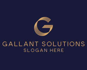 Premium Luxury Letter G logo design